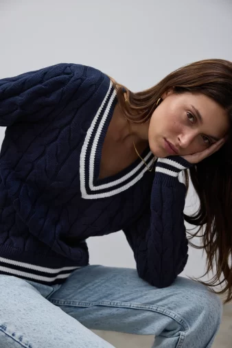 ORTC_Ophelia_V_Neck_Cable_Knit_Sweater_Navy_7944